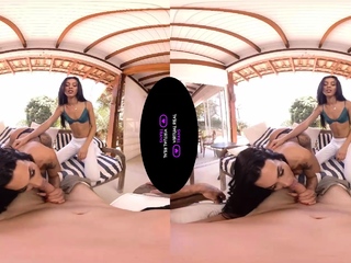 Hot threesome with trans babes