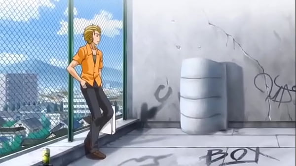 Hentai Redhead Gets Gangbanged On Roof