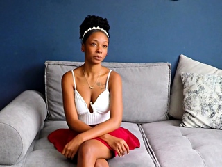 Brown teen Latina cowgirl riding casting