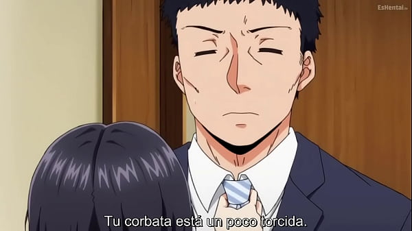 Chica folla con su vecino ( hentai )