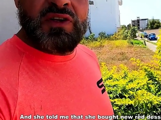 Milf in red underwear makes hot sex meeting